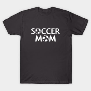 Soccer Mom Letter Print Cute Mommy Women Funny Graphic Mothers Day T-Shirt